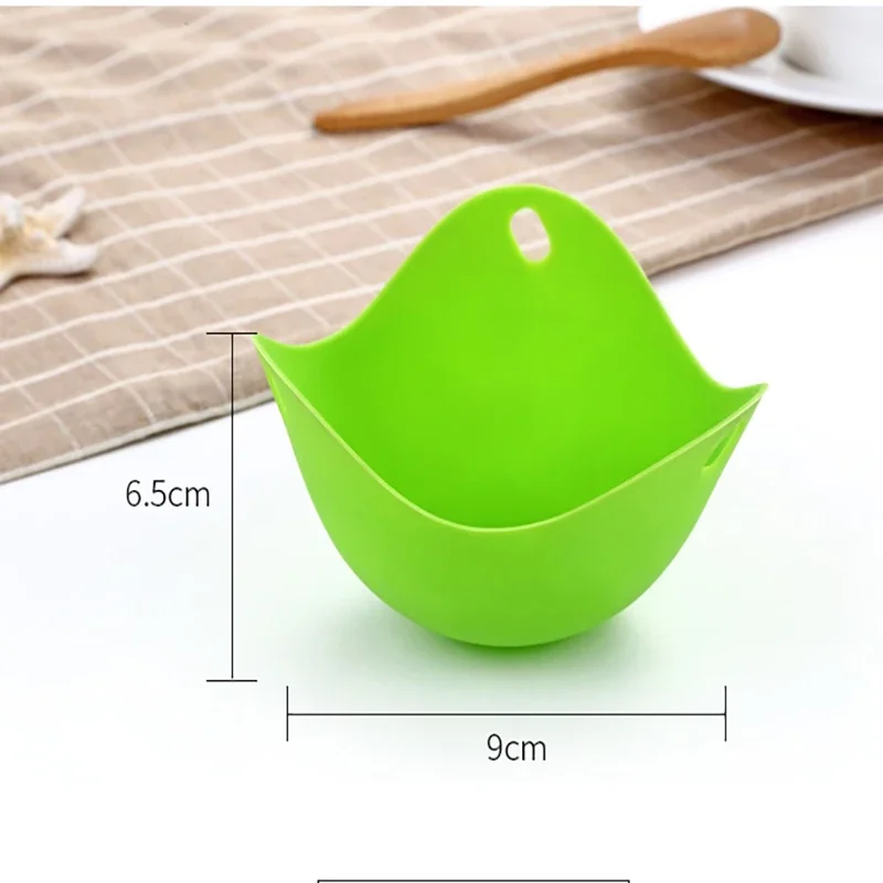 Silicone Egg Cooker Environmentally Friendly Non-Toxic High Temperature Resistant Non-Stick Omelette Mold Silicone Egg Steamer