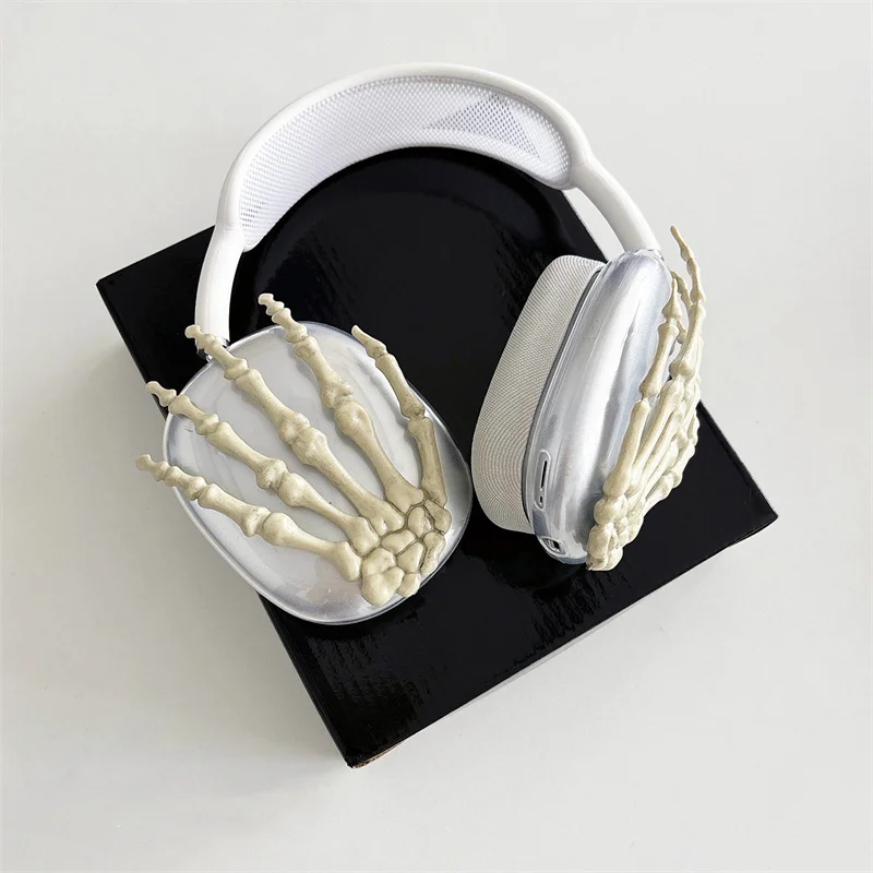 Cute 3D Funny Skeleton Hand Halloween Gift Protective Case For