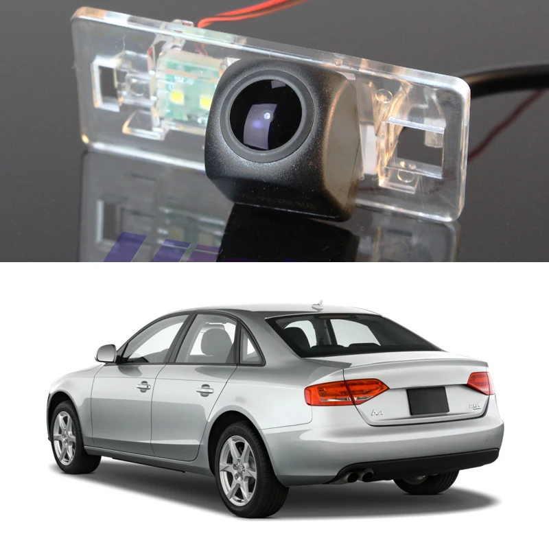 

Car Rear Camera Reverse Image CAM For Audi A4 A4L S4 RS4 2009~2012 Night View AHD CCD WaterProof 1080 720 Back Up Camera