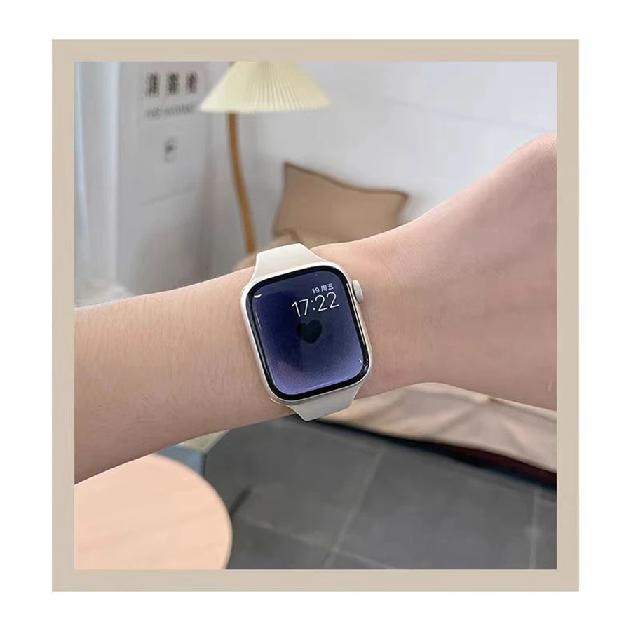 Silicone Sport Band for Women - Ultra Fashion Bracelet for Smartwatches
