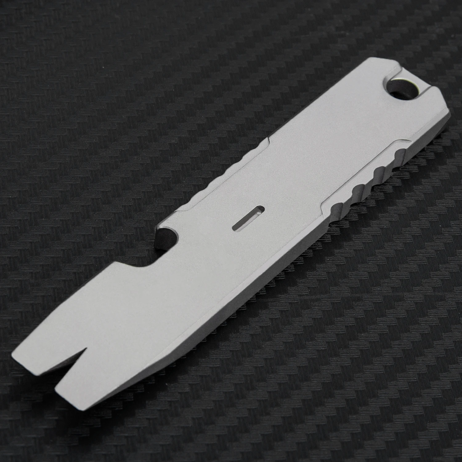 96mm Titanium Alloy Crowbar Screwdriver Wrench Bottle Opener EDC Multifunctional Tool Outdoor Camping Pry Bar bottle opener pry bar metal pry bar disassembly crowbar stainless steel crowbar outdoor tool