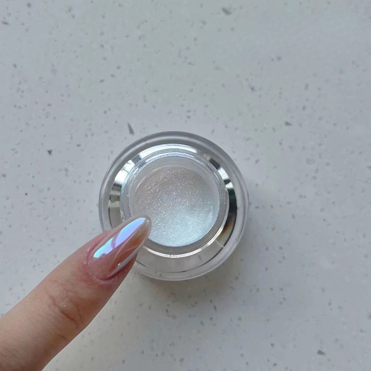 Nail Glitter Dust Chrome Moonlight Magic Rubbing Powder Shell Mirror Pigment Decoration