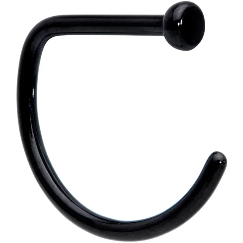 Nose Rings Piercing Jewelry Body Jewelry Nose Studs Body Piercing Earrings Ear Piercing Jewelry Metal Jewelry Fake Non Piercing Stainless Steel Nasal Ring For Women Men
