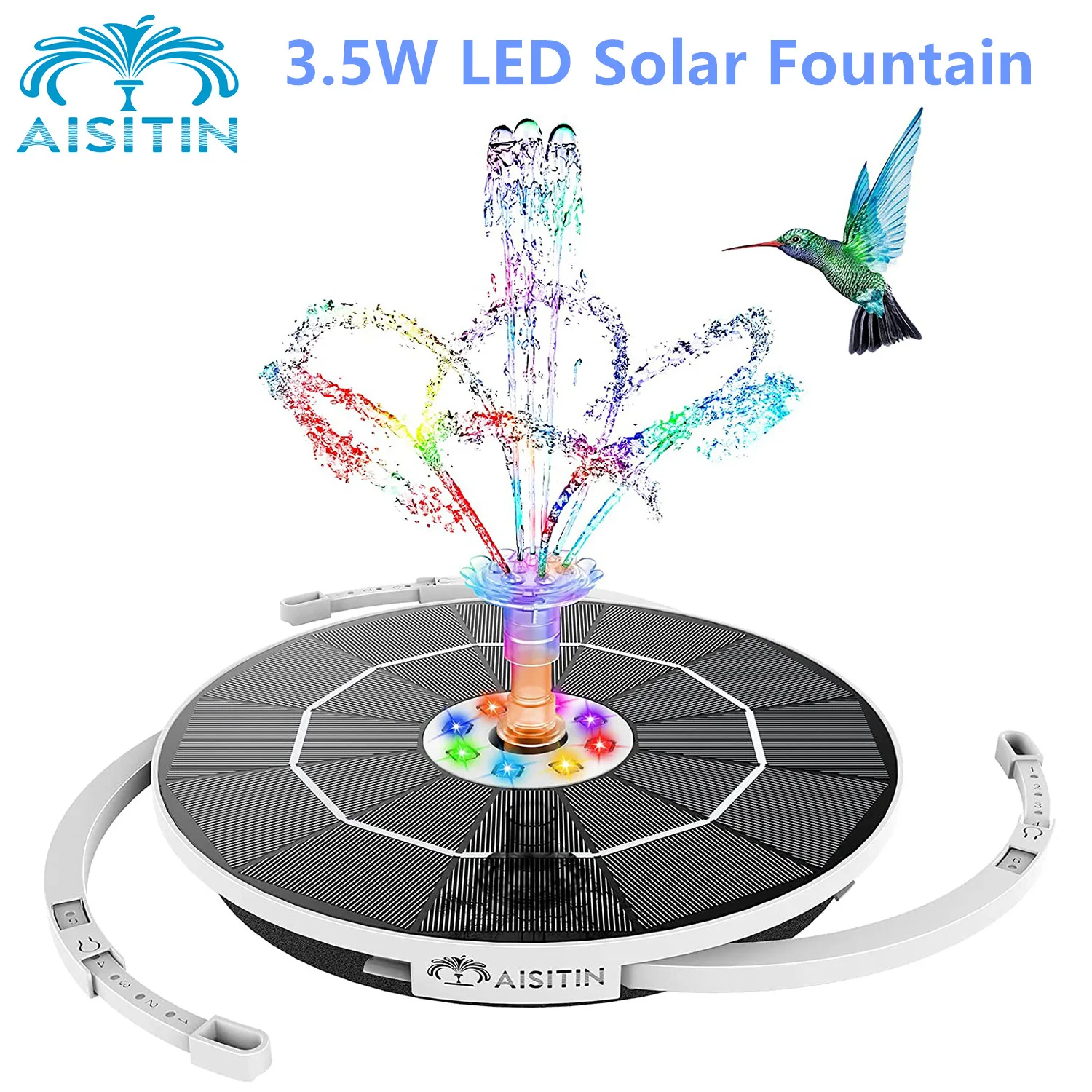 Buy AISITIN Solar Fountain 3t Green 7W Online India