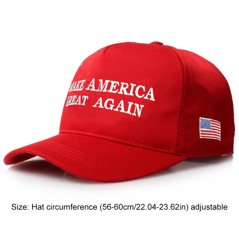 Baseball Cap Fashion Sports Hat Comfortable Sports Peaked Cap Make America Great Again Sun Protection Hat for Outdoor Sports 6