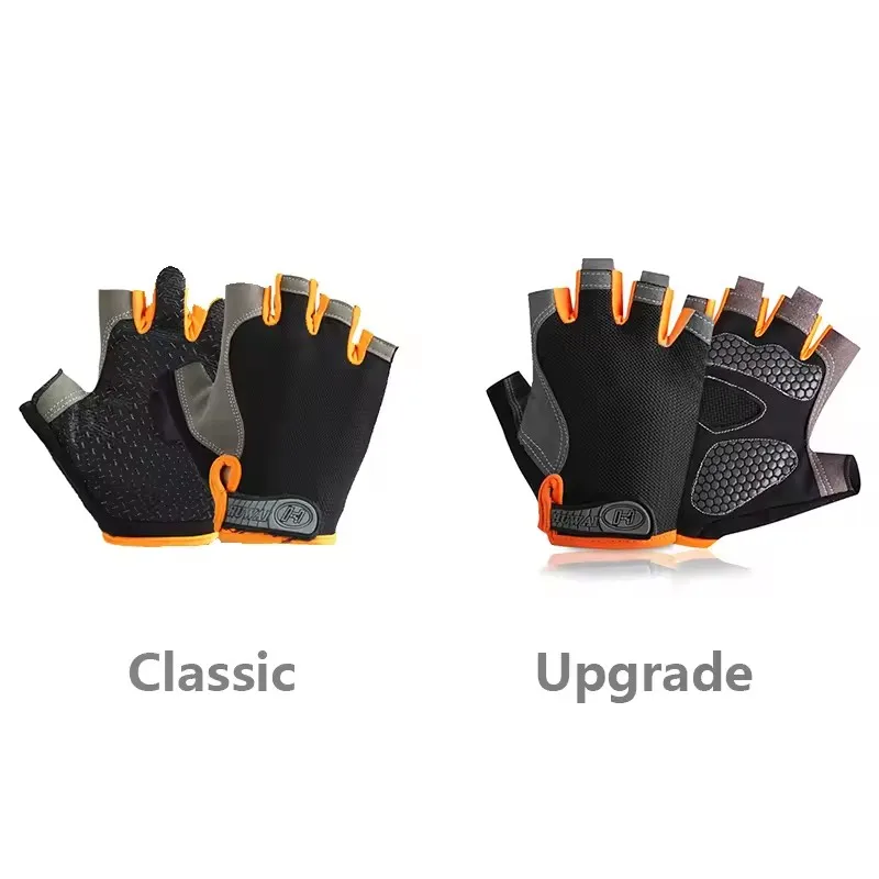 Cycling Gloves Breathable Anti-Slip Half Finger for Fitness Cycling Summer Gym for Men And Women Bicycle Riding Fishing