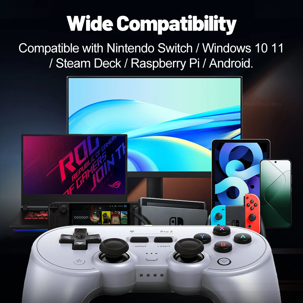 8BitDo Pro 2  е (ٵ ġ, PC,  ũ, RetroPie,  , ȵ̵ ȣȯ,   ͺ   )