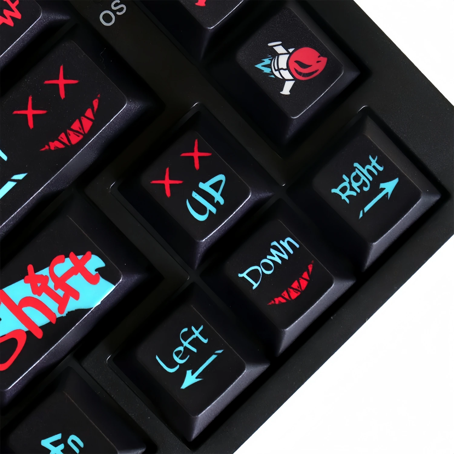 Jinx 스타일 한국어 체리 프로파일 PBT 129 키 GH60/GK61/GK64/84/87/96/104/108/980 기계식 키보드 키캡