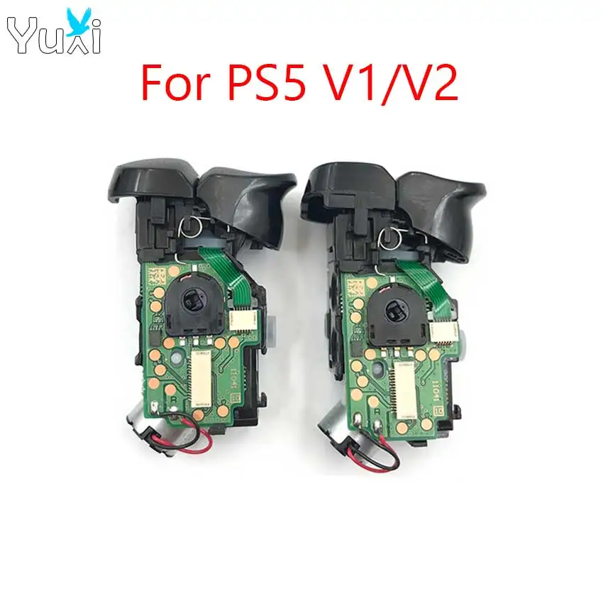 

YuXi For PS5 Controller L1 R1 L2 R2 Trigger Module Assembly With Vibration Motor For PS 5 V1.0 V2.0 Handle Left Right Buttons
