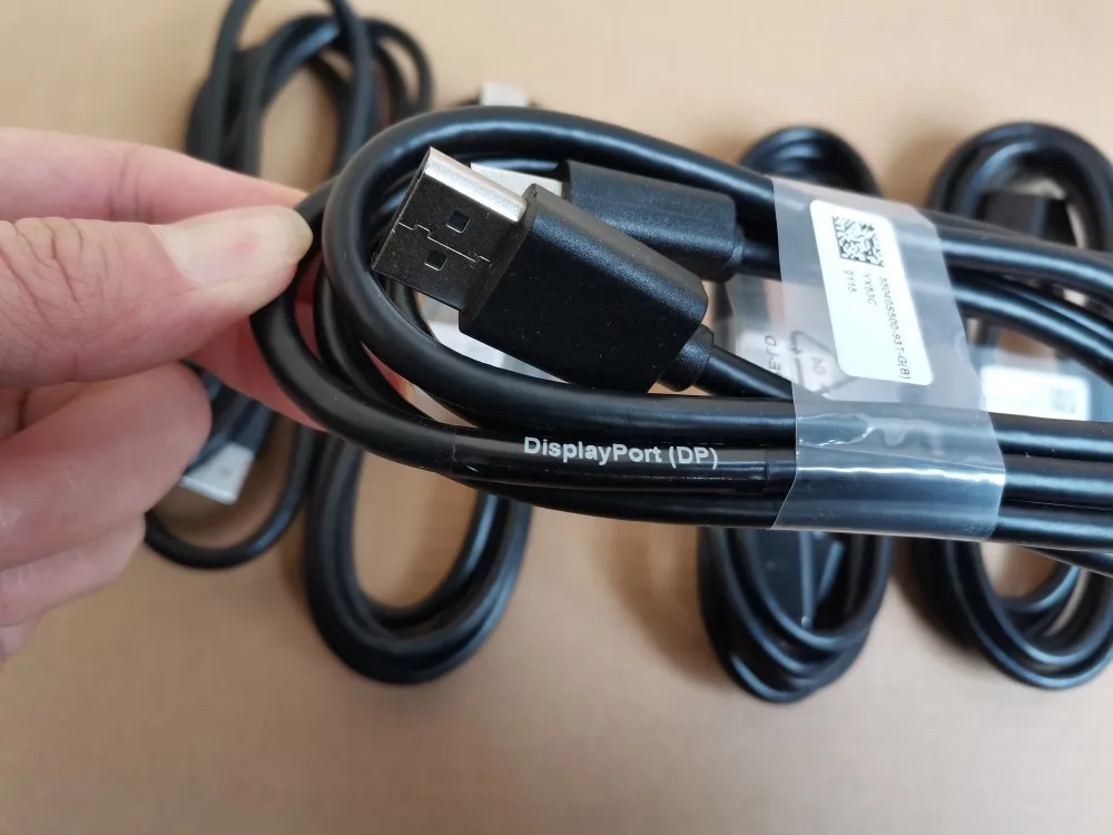 The original DP cable is suitable for the computer host to connect to the monitor HDMI data cable.