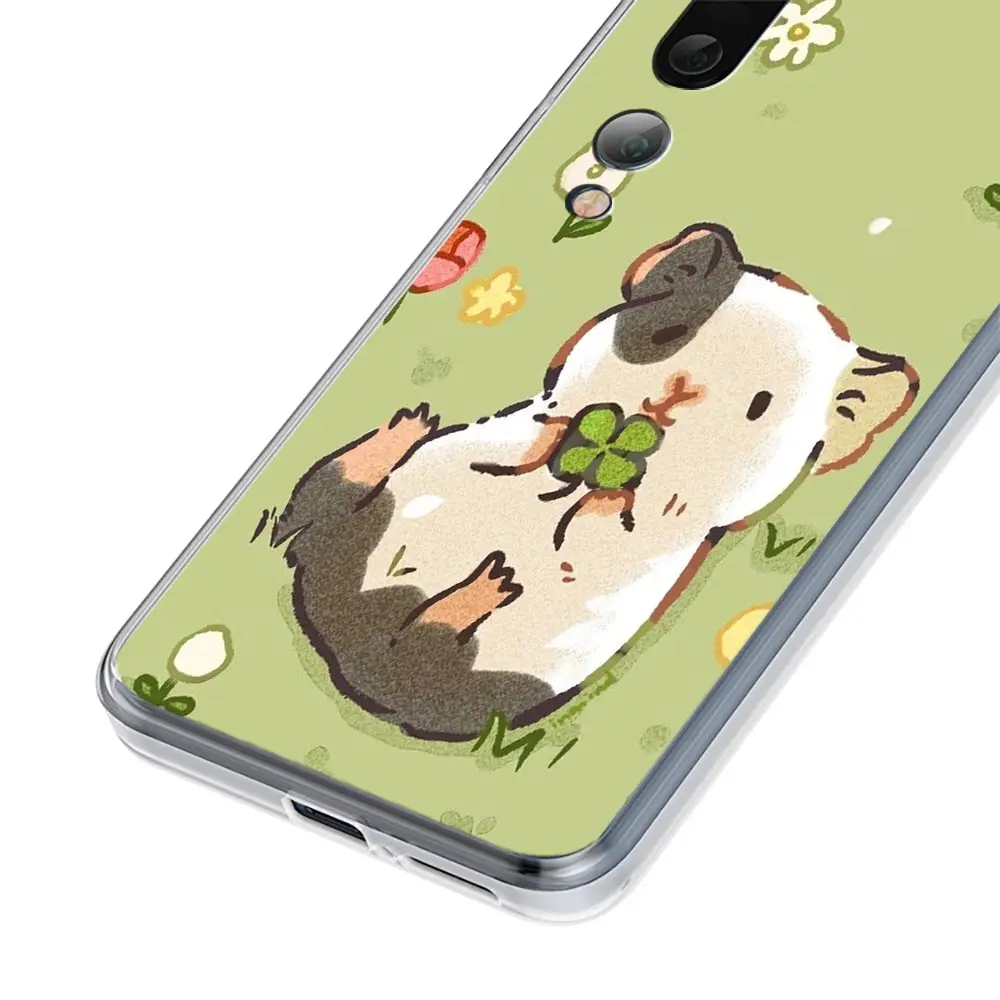 Clear Guinea Pig Cute Animal Phone Case Cover