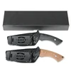 Linen Handle Practical Tactical Knife 14C28N Fixed Blade with Kydex Sheath Outdoor Military Tools Camping Hunting Survival Knife 5