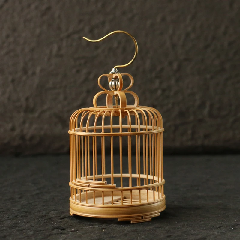 

Natural Old Jade Bamboo Silk Insect Cage Bamboo Grasshopper Insect Tools Bamboo Called Cage Singing Insects Tools