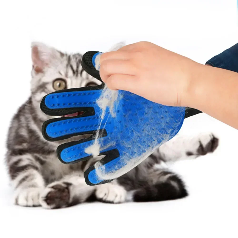 Products Dog Grooming Cats Beauty Comb Removal Gloves Bath 2pcs Hair Massage Bathe Pet Dogs Cleaning Stuff Supplies Home Garden