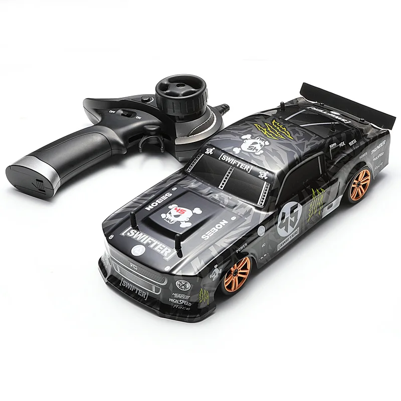 1:18 RC Drift Remote Control Car 2.4G 4WD High Speed Racing Professional Adult Children's Shock Charging Model Car Gift 5