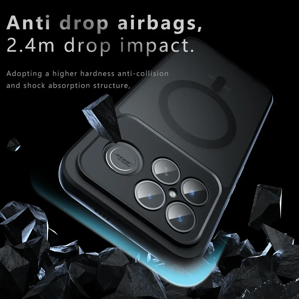 Magnetic Wireless Charging Shockproof Case with Magsafe