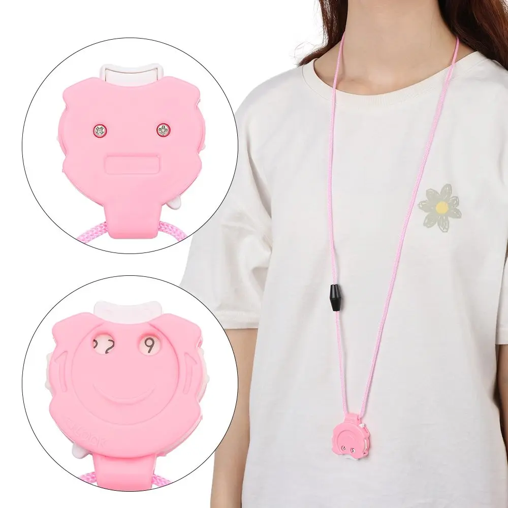 Practical Plastic Needle Knitting Row Counter Stitch with Hanging Rope Sweater Stitch Pendant Sewing Tools Accessories