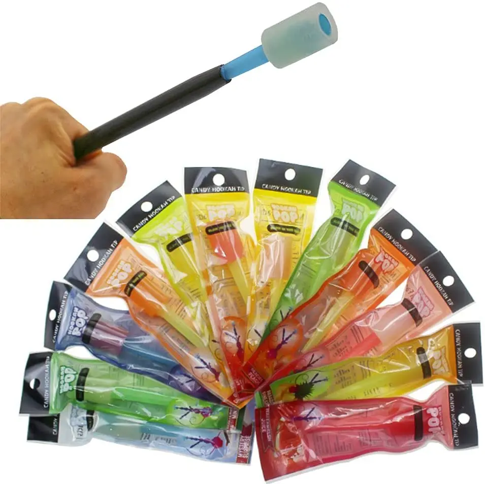 2pcs Variety Fruit Flavored Water Filter Cigarette Holder Hookah Mouth