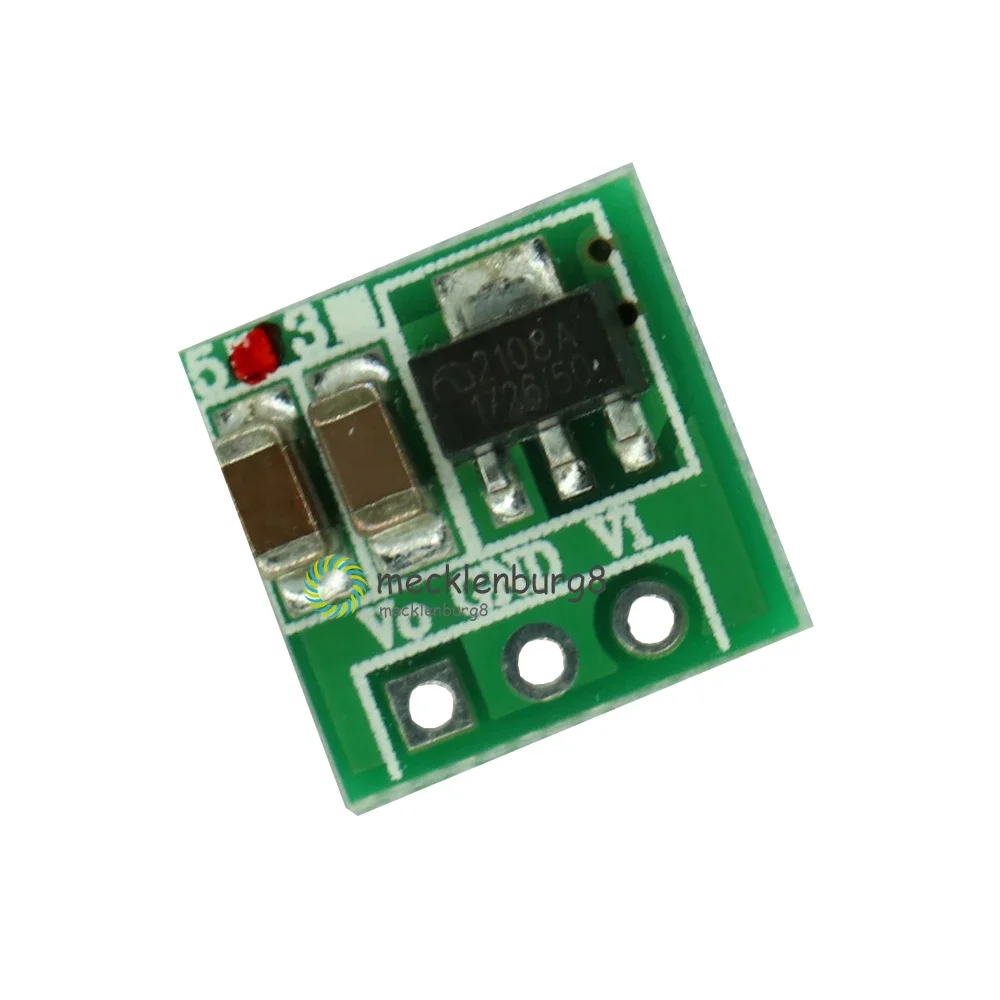 

5Pcs 1.8V 2.5V 3V 3.3V 3.7V To 5V Step Up Power Supply Voltage Boost Converter Board Module Regulator For Arduino Board Module