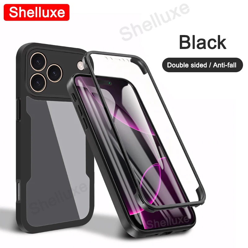 360 Full Body Screen Protector Front Back Double-Sided Phone Cover