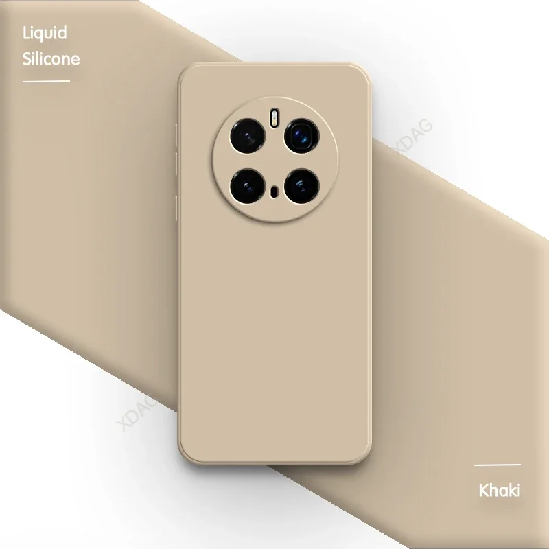 Liquid Silicone Lens Protection Back Cover for Honor Magic Series - Soft Square Design