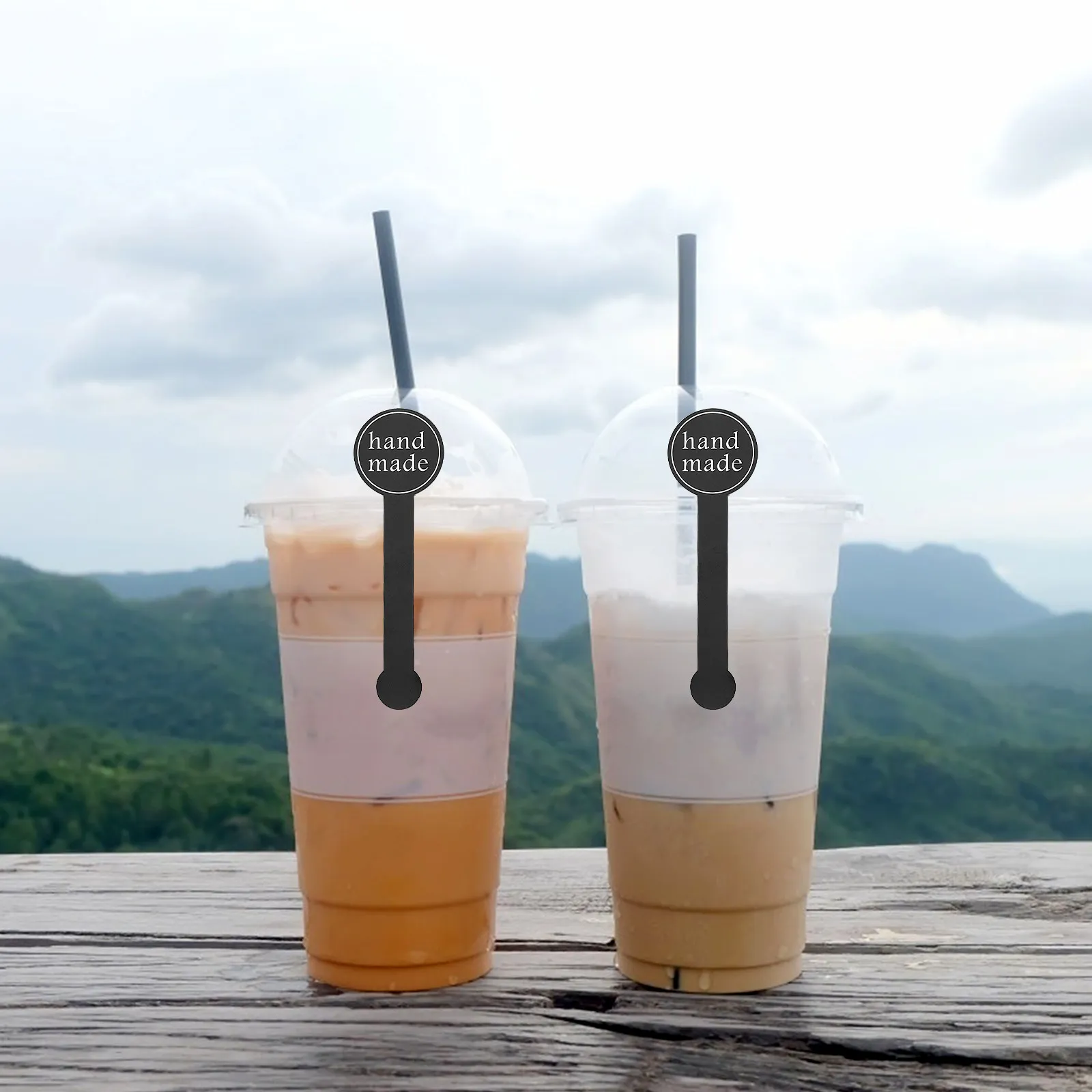 200Pcs 라벨 스티커 스크랩북 선물 상자 봉투 창 라벨 태그용 자체 접착 씰링..