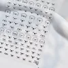 1pcs Cute Otter Expression Transparent Jelly Nail Art Stickers Lovely Kawaii Otter Nail Design Decorative Decal DIY Accessories 6