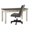 Ashley Bolanburg-Farmhouse Writing Desk with Drawers, Signature Design, Home and Office, Whitewash, 60 in 4