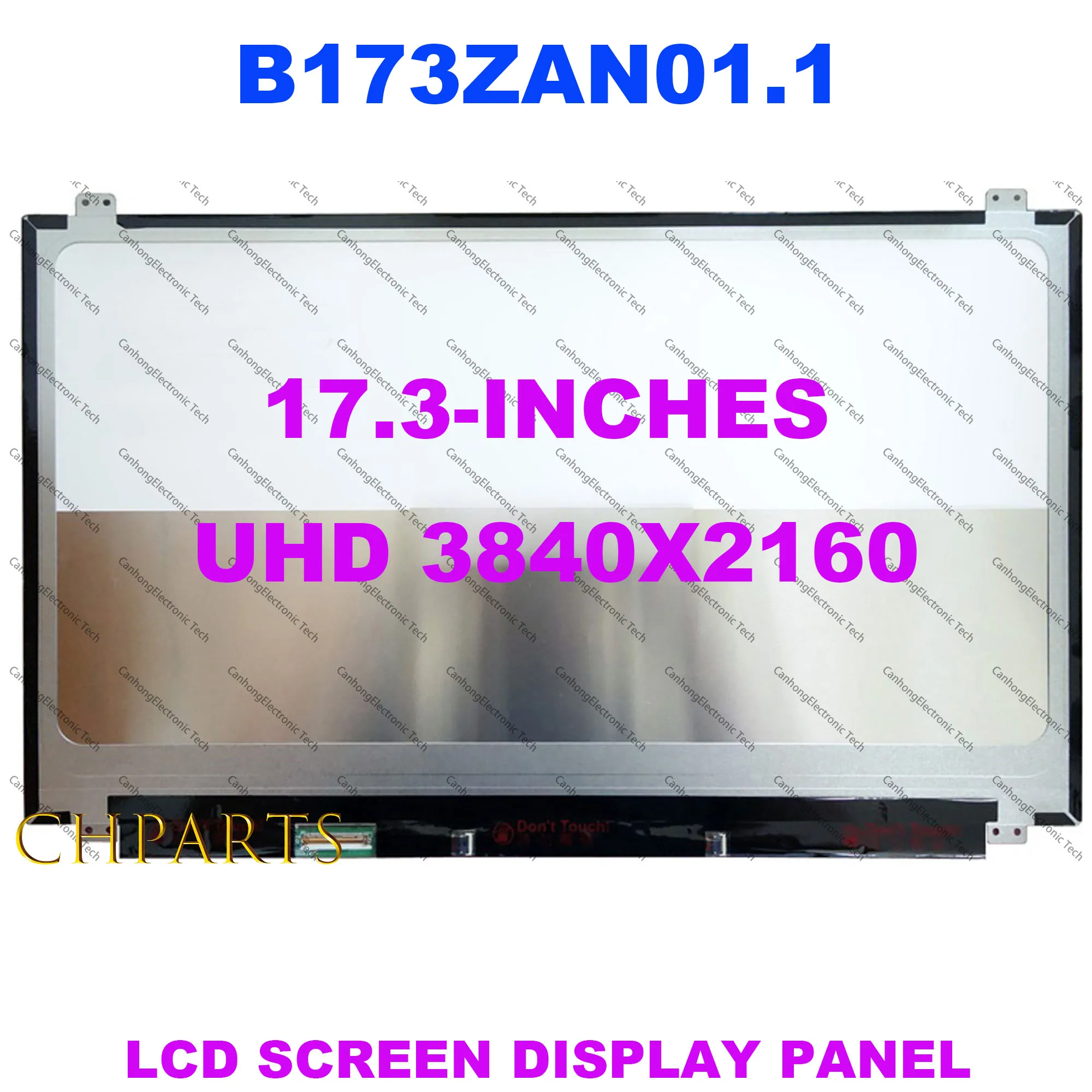 

ЖК-экран для ноутбука 17,3 дюйма 4K IPS, сменная панель B173ZAN01.0 B173ZAN01.1 B173ZAN01.2 B173ZAN01.4 UHD 3840x2160, 40 контактов