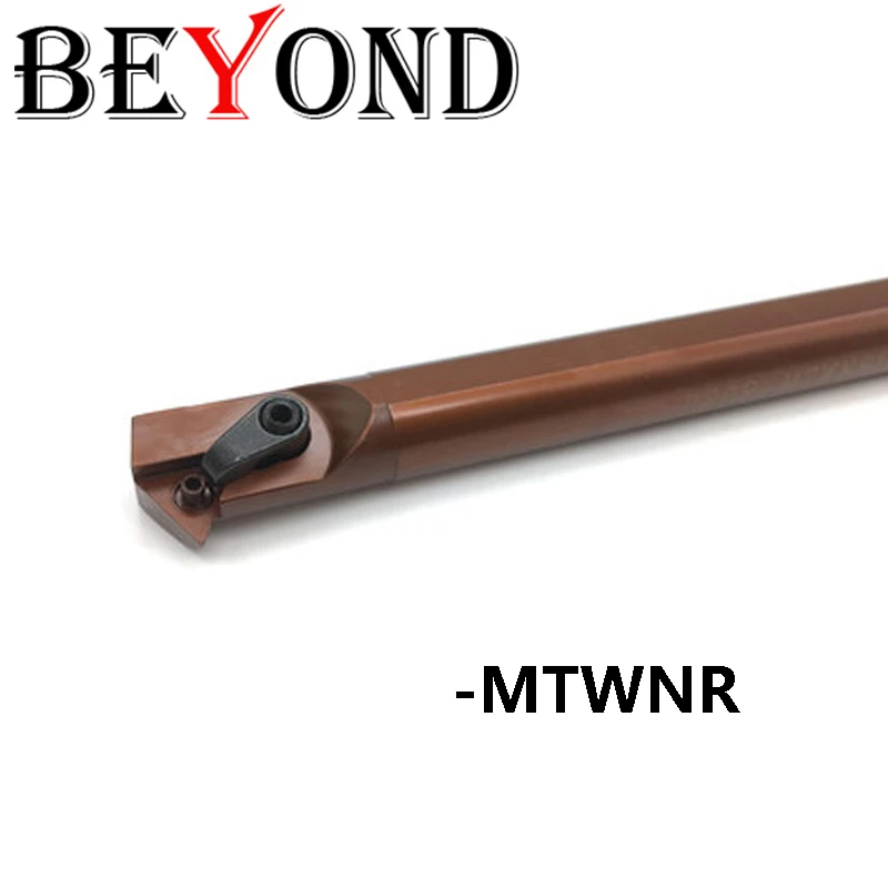 

BEYOND Spring Steel MTWNR MTWNR16 D16Q D20R D25S 16mm 20mm 25mm Turning Toolholder Boring Bar Tool Holder Cutter Inserts TNMG