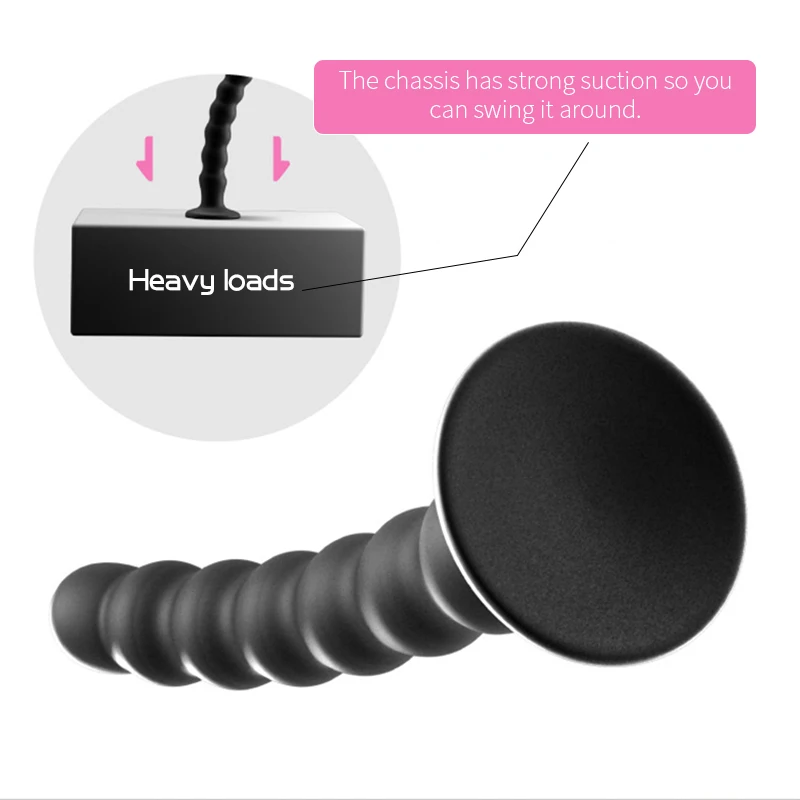 Silicone Suction Cup Pull Beads Female Dildos Adult Women Anal Plug Masturbator Manual Massage Anal Expansion Orgasm Sex Toys sex toys