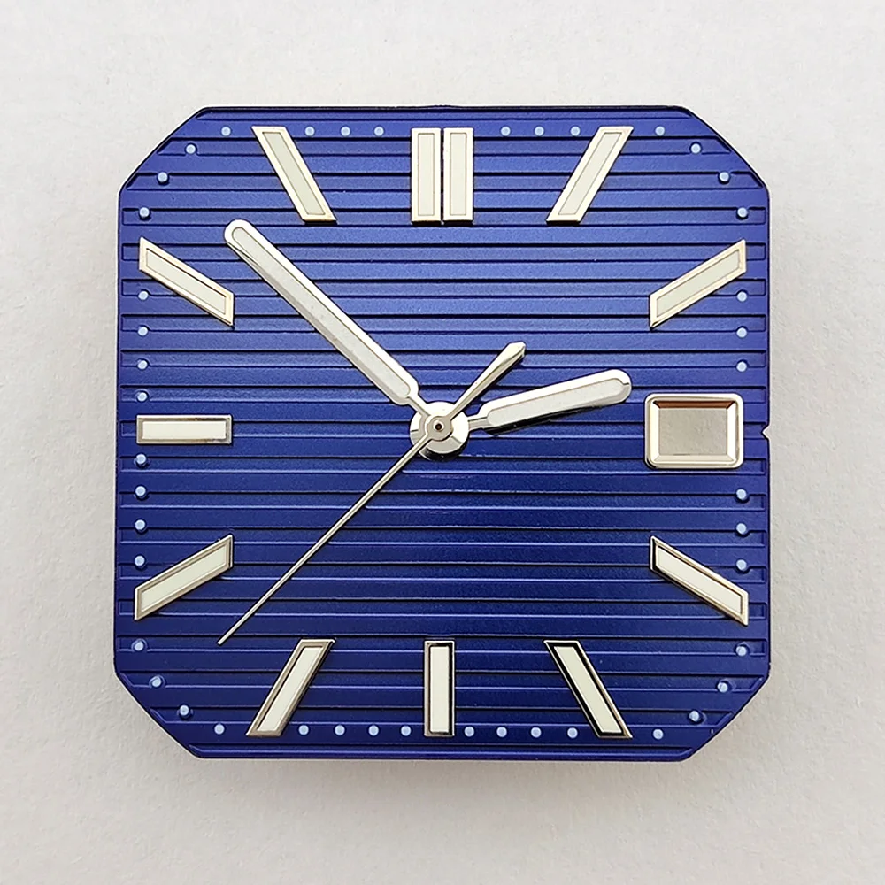 Men's Automatic Watch Kit - Square Dial, Waterproof 316L Stainless Steel Case