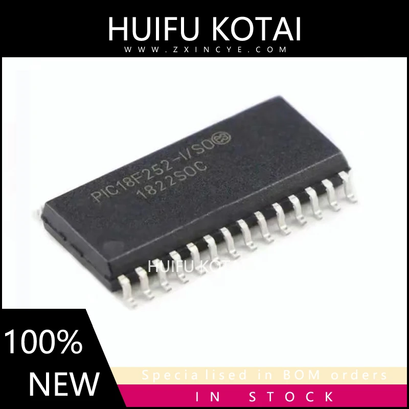 

Новое поступление товара в наличии, модель SOP-28 PIC18F252, 1 шт.