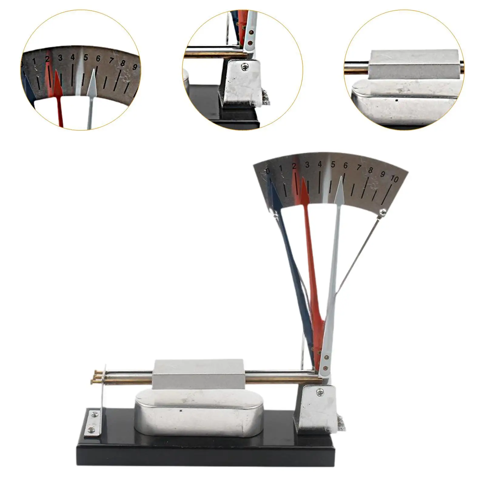 Physics Instruments Metal Linear Expansion Demonstrator Equipment Physics Teaching Tool for Classroom Beginner Learning Gift