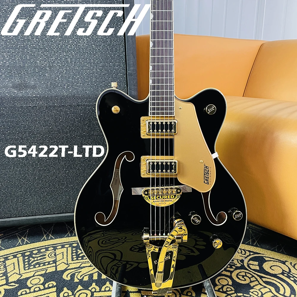 

Gretsch G5422T-LTD Electric Guitar Electromatic Black/Gold Limited Edition