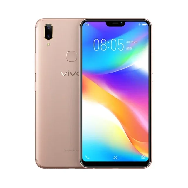 VIVO Y85 Smartphone firmware mondial Android 4G débloqué caméra 6.26 pouces 13MP toutes les couleurs en bon état téléphone utilisé 4