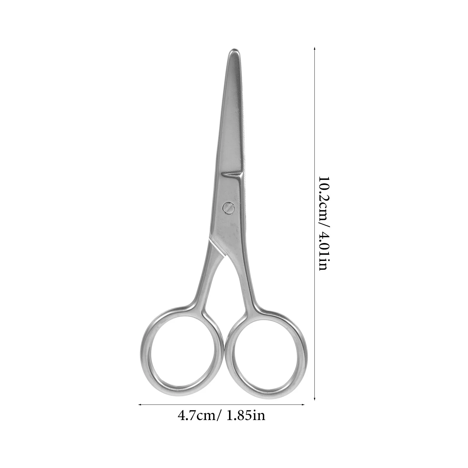 Single Blade Razor Women Scissors Barber Clippers Brow Face Hair 304 Stainless Steel 3