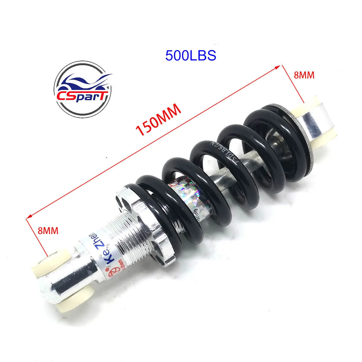 150mm rear shock