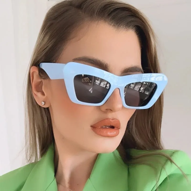 

Fashion Cat Eye Sunglasses Vintage Luxury Woman Sun Glasses Brand Designer Glasses Female Shades Eyewear Sunglasses For Women