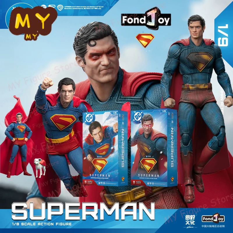 2025 Fondjoy Battle Damaged Superman Action Figure David Corenswet
