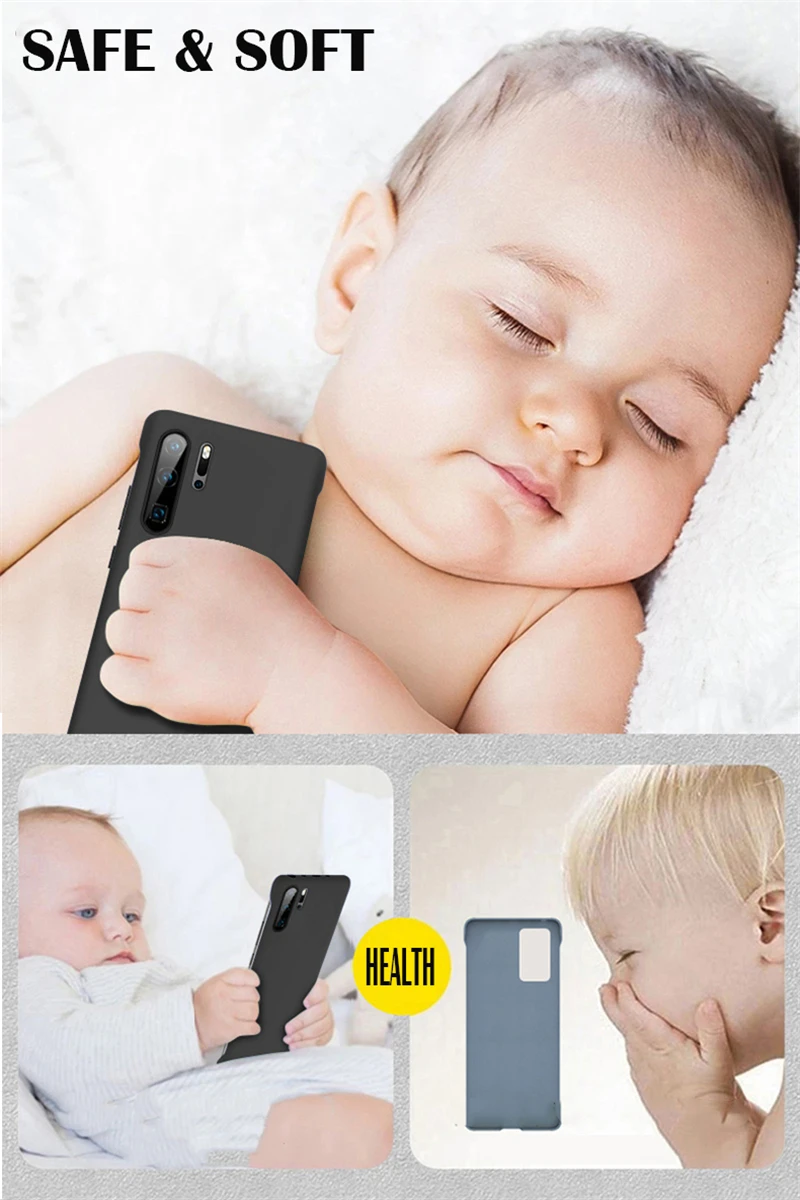 Solide Candy Farbe Rahmenlose Harte PC Zurück Abdeckung Fall Für Huawei P30 Pro Coque p30Pro Stoßfest Ultra Dünne Fällen – Detail 4