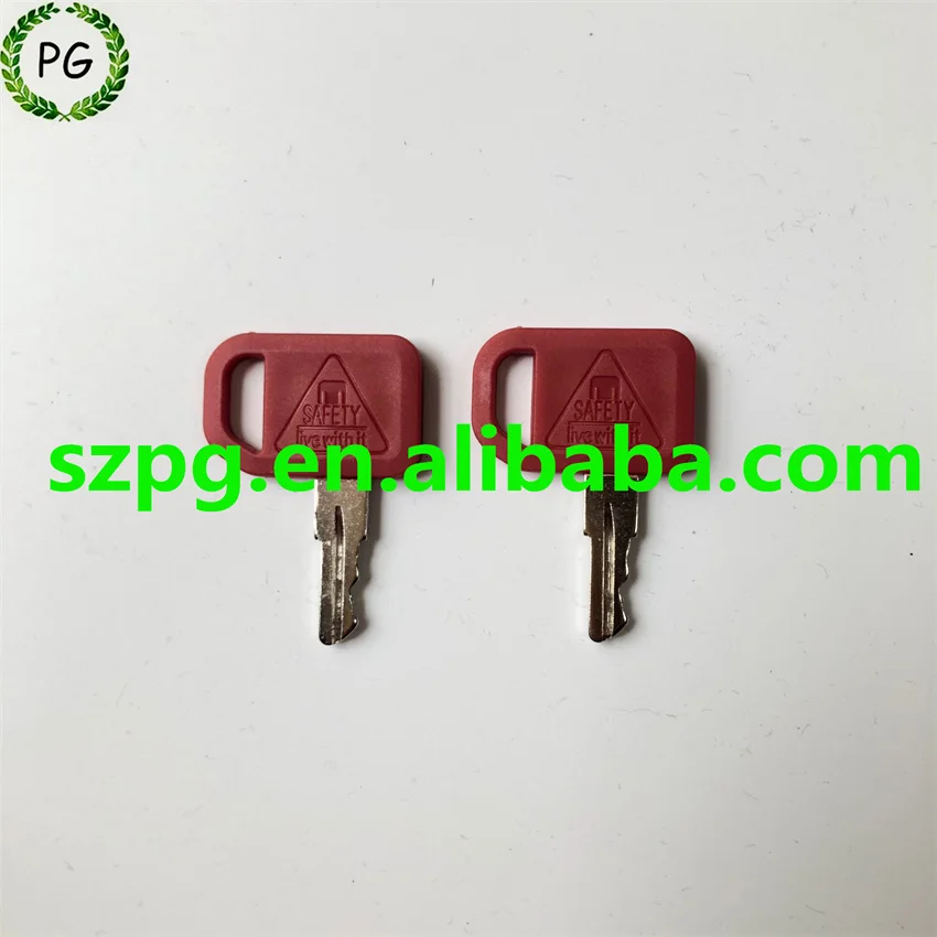 2 Buah JDR Key AR51481 AT195302 Untuk Ekskavator John Deere Cocok Untuk 