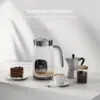Maestri House Integrated Milk Frother with Large Capacity Smart Adjustable Temperature Thickness Control Coffee Frothing Foamer 6