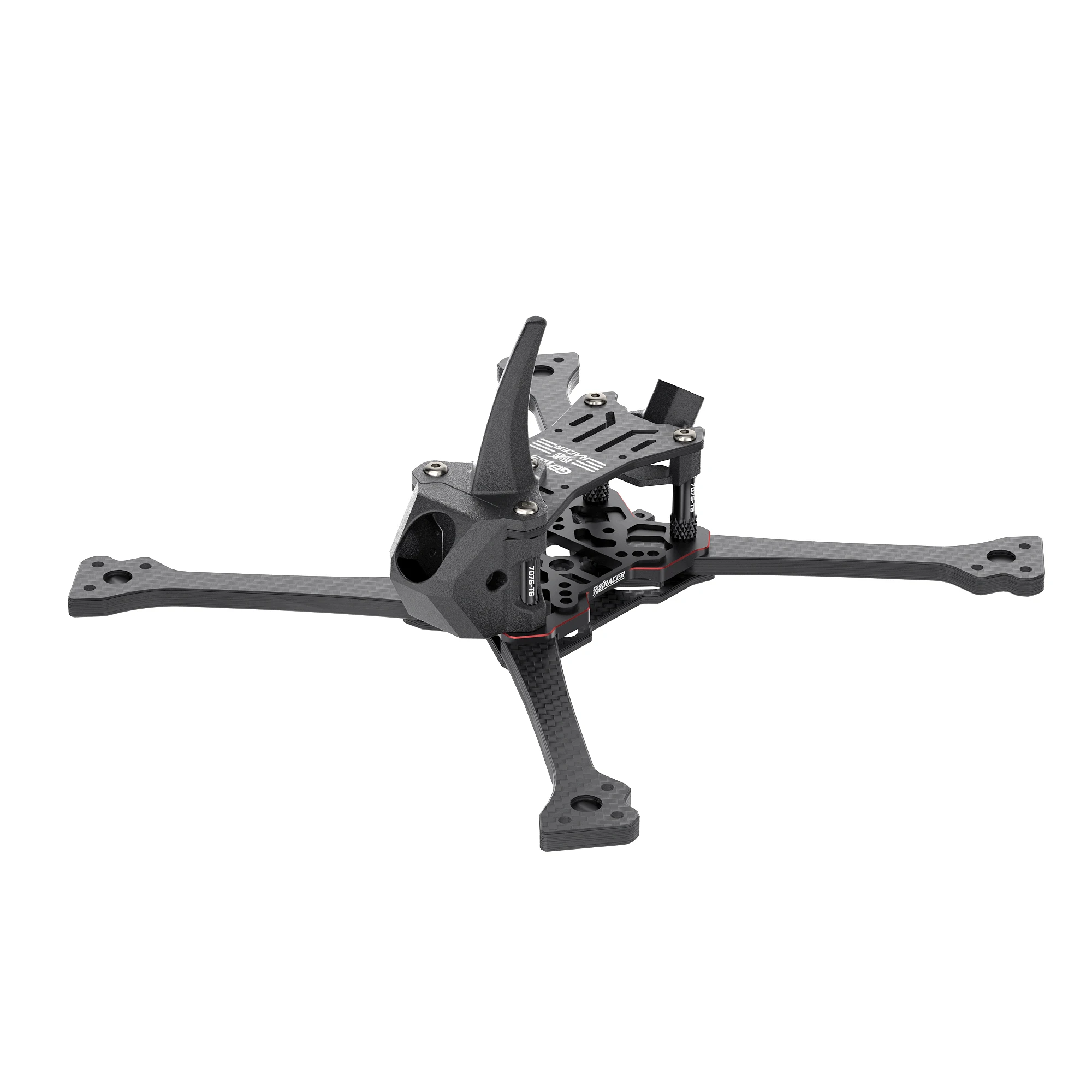 

GEPRC GEP-Racer Racing Frame Kits 208mm Wheelbase 5inch X Structure Quick-release 5mm Arm Compatible with HDZero VTX