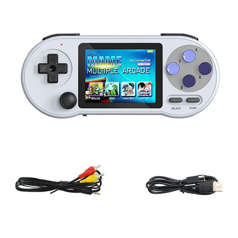 Mini Portable Game Pad Built-In 6000 Games Retro Game Support AV Output Easy To Use
