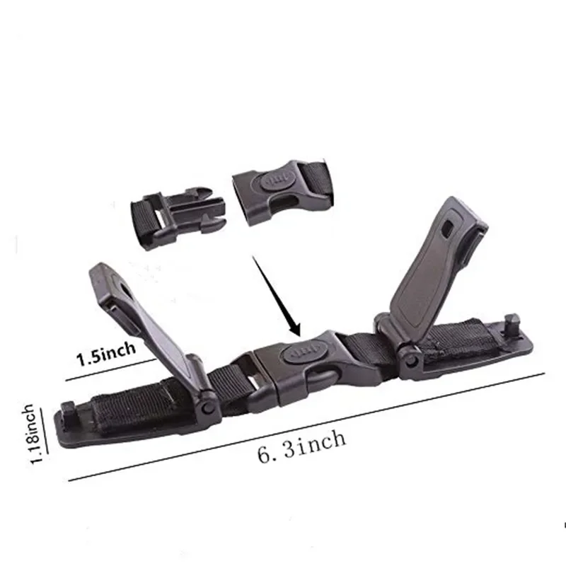 Harness Chest Clip Safe Buckle Car Baby Safety Seat Strap Belt for Kids 16cm Car Accessories Seat Belt Clip Car Seat Belt Accessory