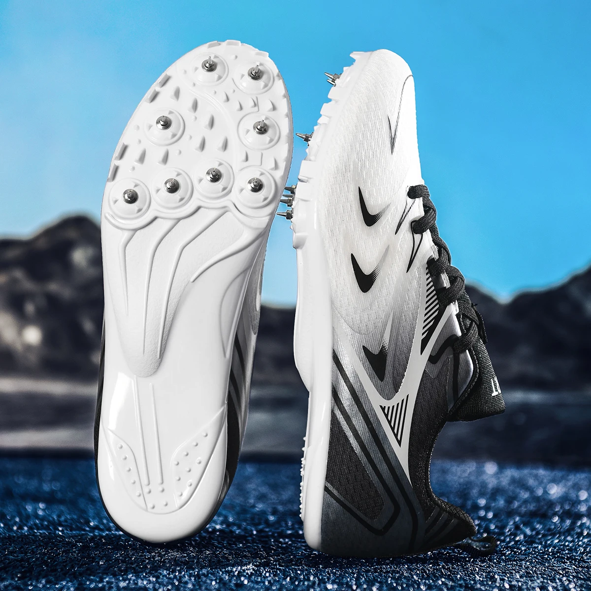 Description Picture 3 of itemTrack Spike Man Professional Shoes Track and Field Sport Shoes for Men Women Outdoor Women Gym Boys Original Running Sneakers