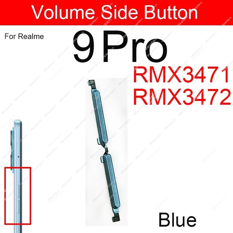Enhanced Side Button Replacement for Realme Devices - Power/Volume Control