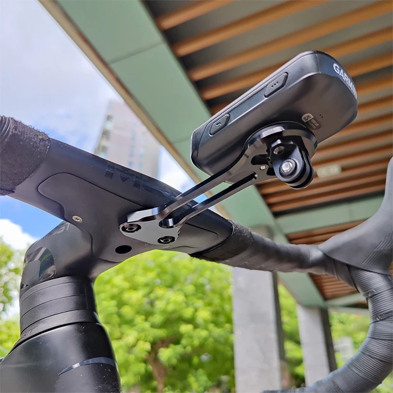 Фото Наружный велосипедный Комбинированный держатель Gopro для Garmin Wahoo Bryton, для Pinarello Dogma, очень легкий Интегрированный руль №4