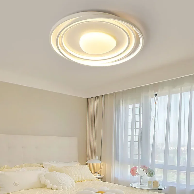

Modern LED Ceiling Lamp For Living Room Aisle Kitchen Study Bedroom Ceiling Chandelier Creamy wind Home Decor Lighting Fixture